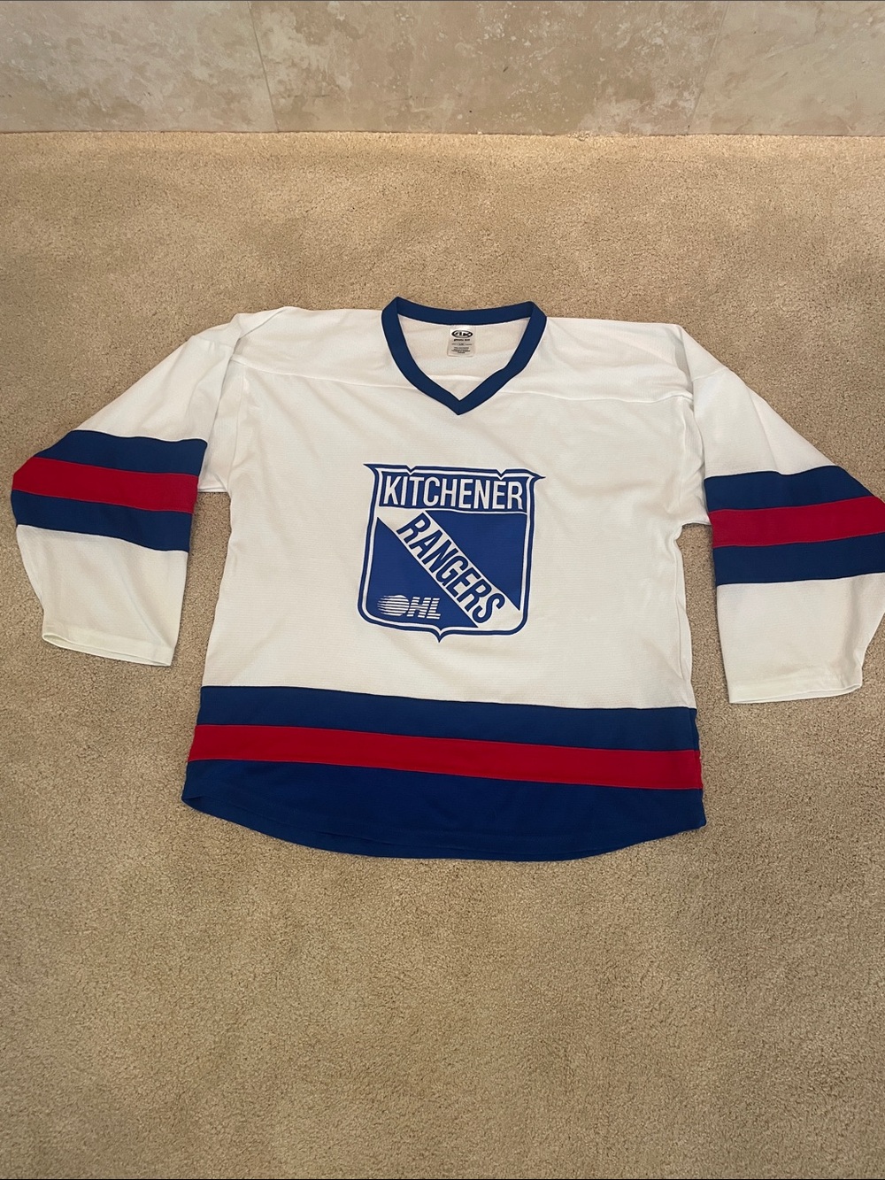 Hockey jersey Kitchener Rangers OHL, size L